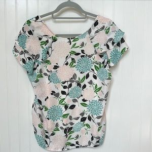 Ann Taylor floral blouse
